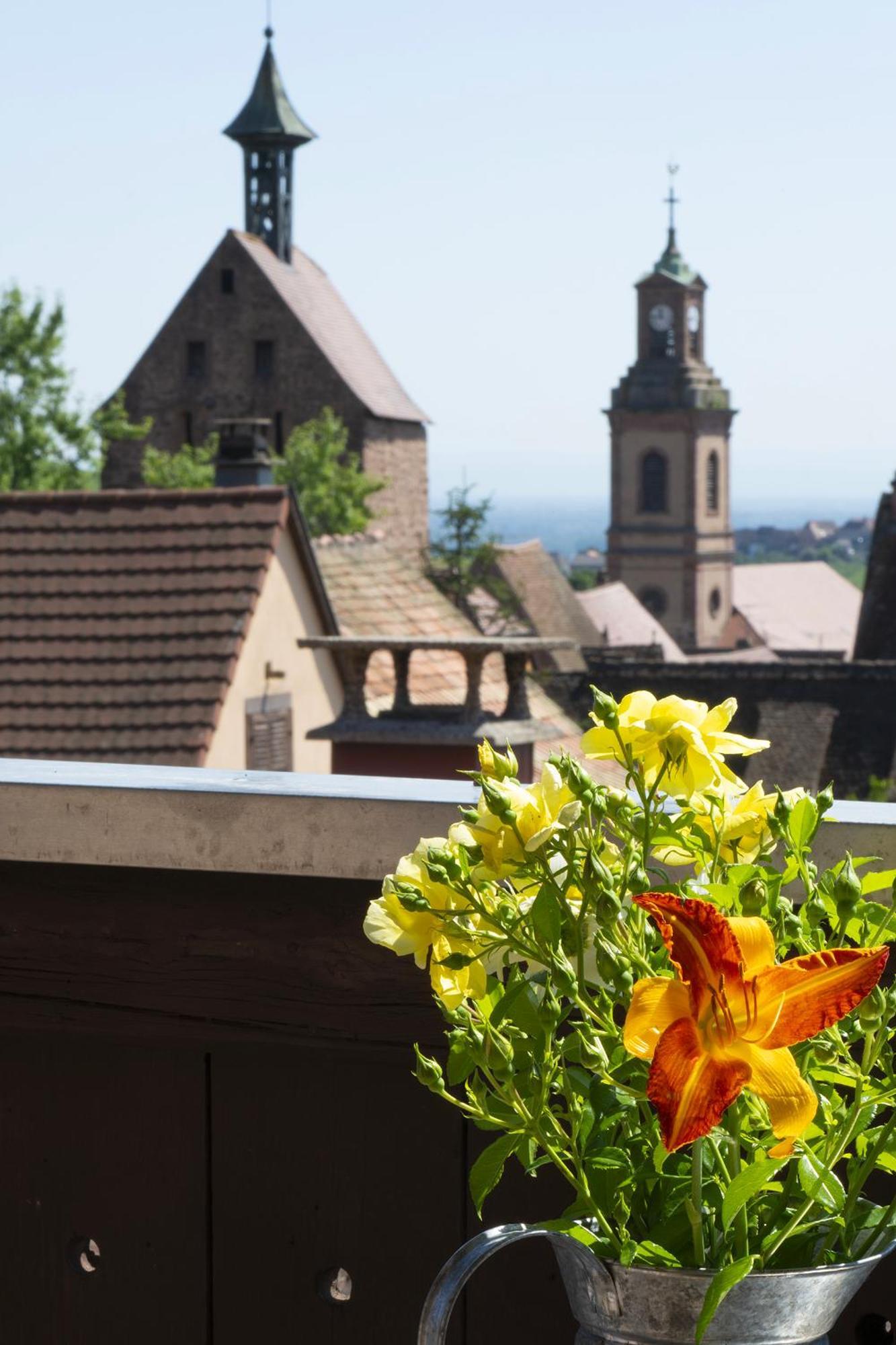 Apartmán Riesling - Vue Imprenable Sur Le Vignoble - Renove Recemment - Parking Gratuit Riquewihr Exteriér fotografie